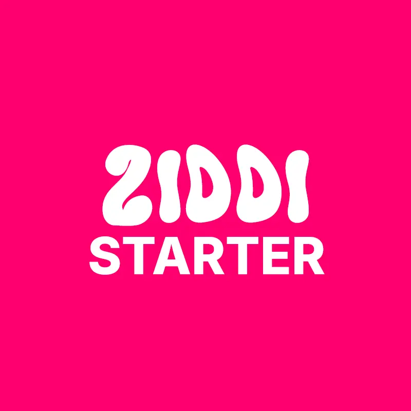 Ziddi starter plan cover art