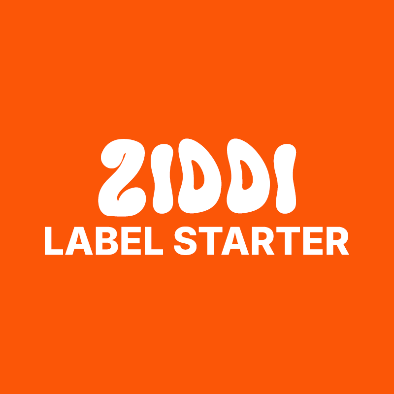 Ziddi label starter plan cover art