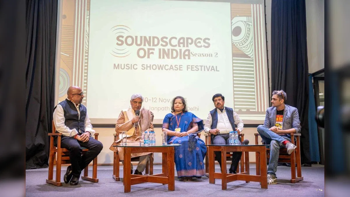 A photo from Soundscapes of India season 2 organized by IPRS.