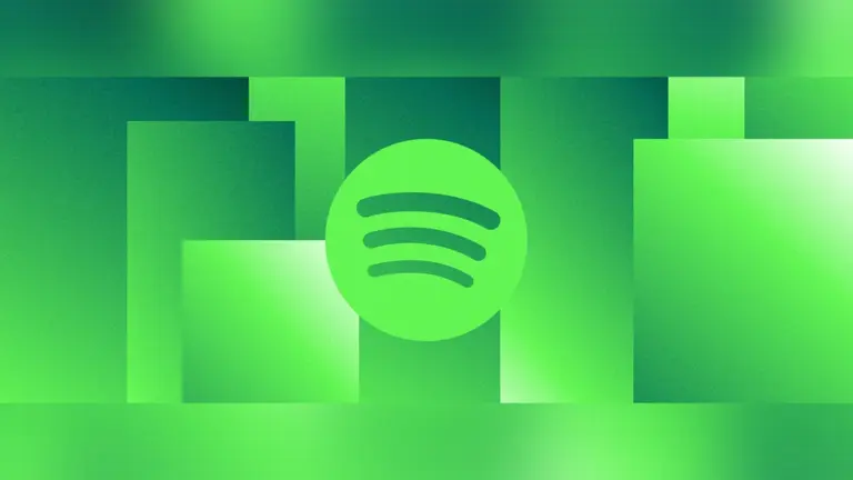 An artwork with Spotify logo in the middle.